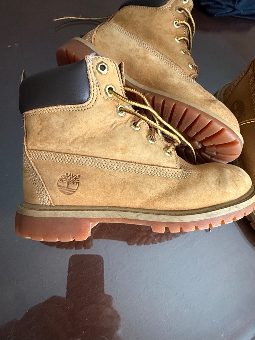 Timberland Tan Boys Boots